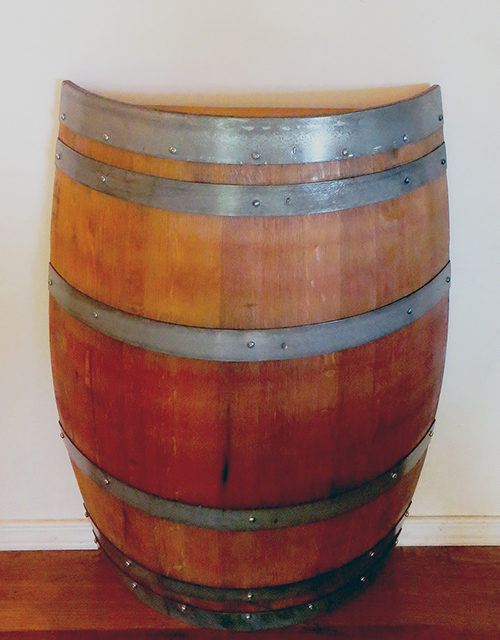 SBP series, Oak wood Split Wine Barrel Stand.